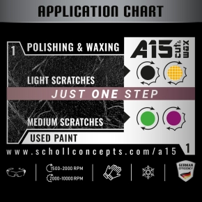 Scholl Concepts A15  1 -Step  Allround Polish 1 Liter,