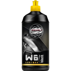Scholl Concepts W6 Black Coatwax Lack-Set: 500ml Coatwax + Applikator XL & Tuch