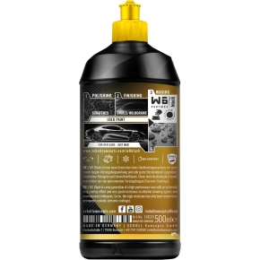Scholl Concepts W6 Black Coatwax Lack-Set: 500ml Coatwax + Applikator XL & Tuch