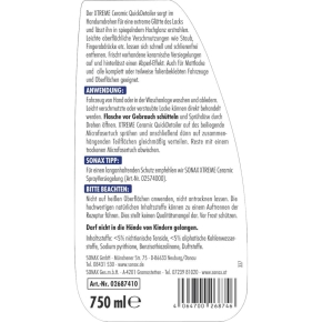 SONAX XTREME Ceramic Quick Detailer 750 ml inkl. 2 Tücher