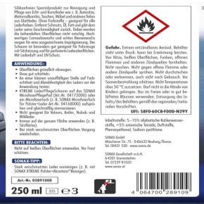 Lederpflege SONAX Xtreme Leder Pflegeschaum 250 ml